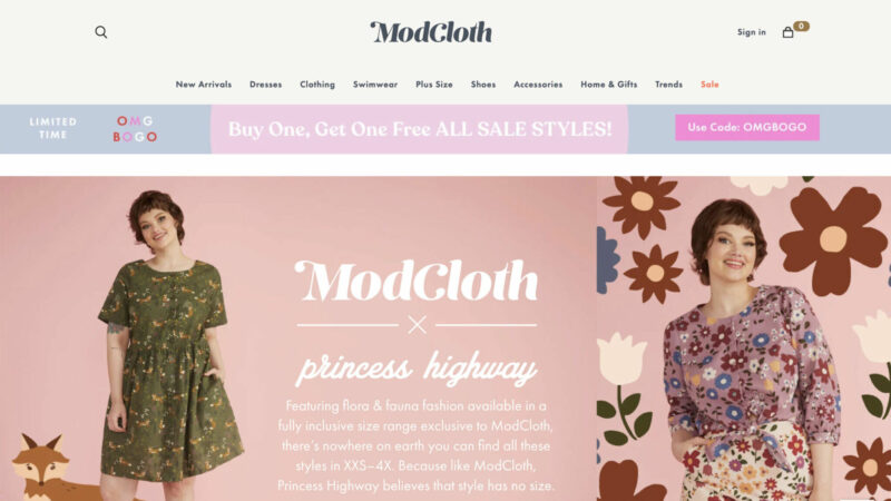 ModCloth Fashion Affiliate Program