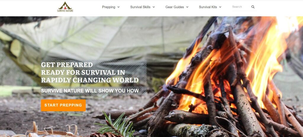 Survive Nature Website