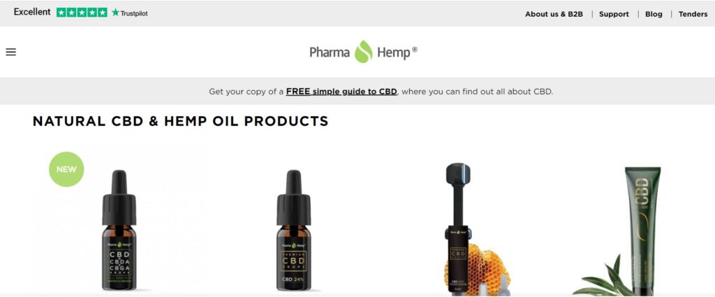 Pharma Hemp Website