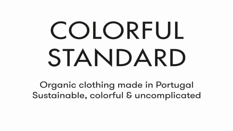 Colorful Standard Fashion Affiliate Program