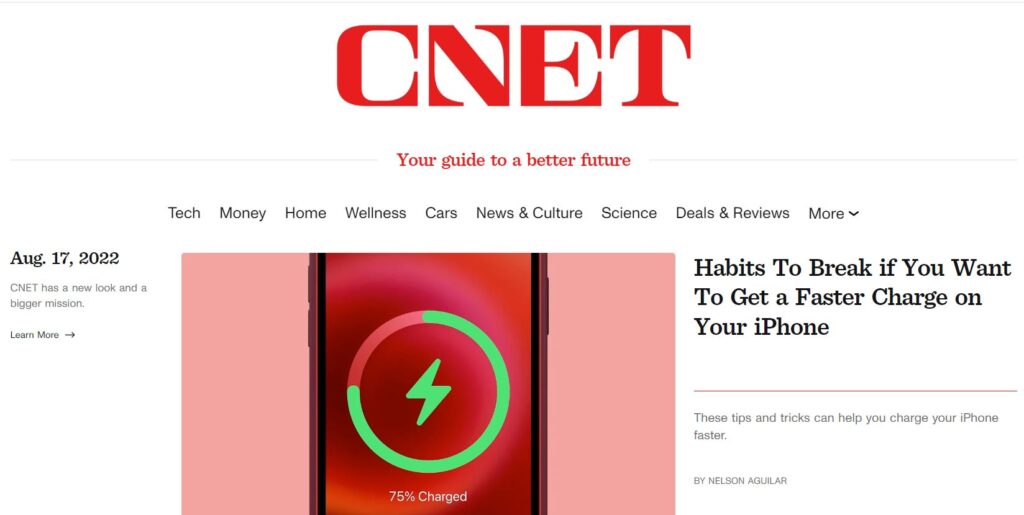 CNET Website