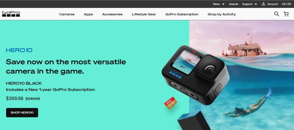 GoPro Website